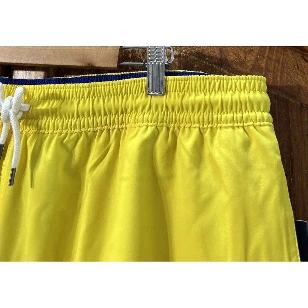 Mens Polo Ralph Lauren Big & Tall Traveler Shorts Swim Trunk Lined Sz XLT $85‎